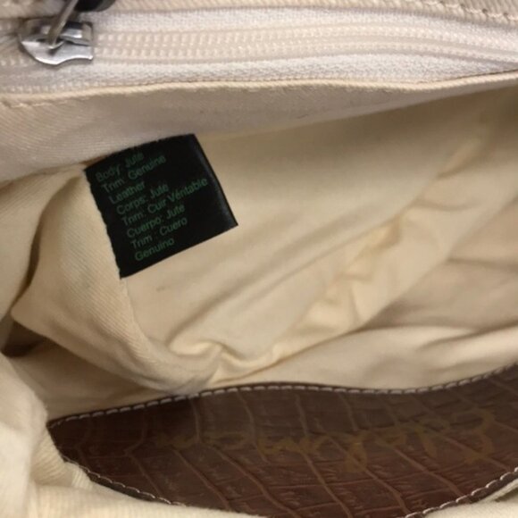 Sam Edelman Emilia Women's Round Jute Tote - Picture 10 of 11